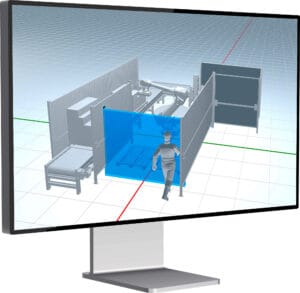 Inxpect Safety Studio - 3D SICHTFELDER