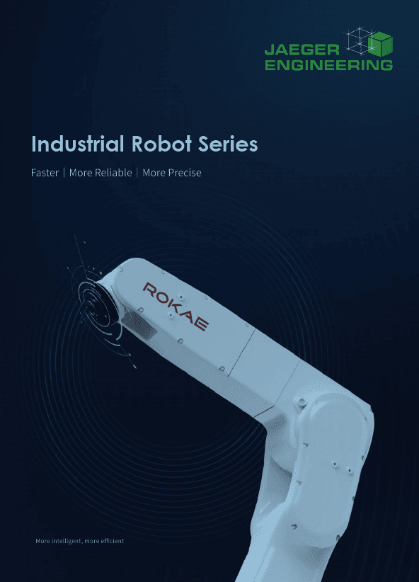 Bild zu Broschüre von Rokae Industrieroboter.