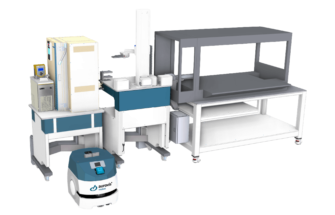 Aurovis-Workstation mit Cytomat.