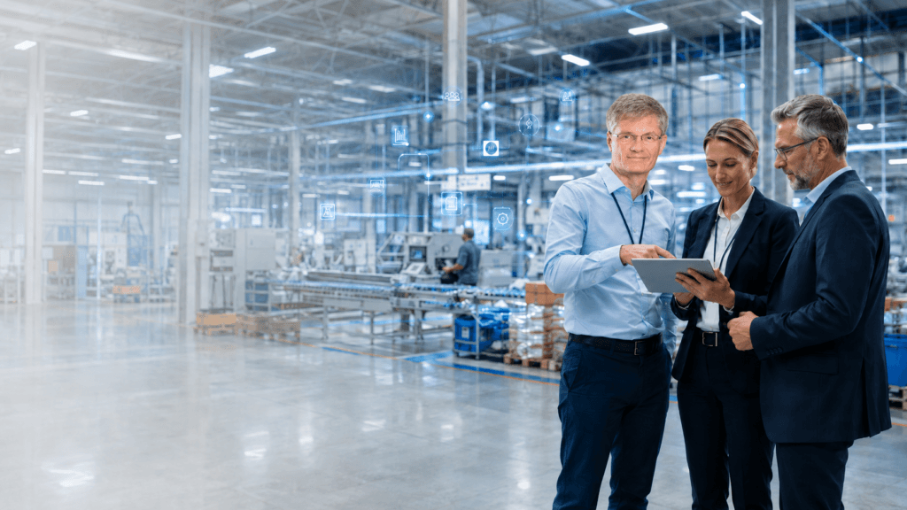 Headerbild KI-Potenzial-Check in der Industrie.